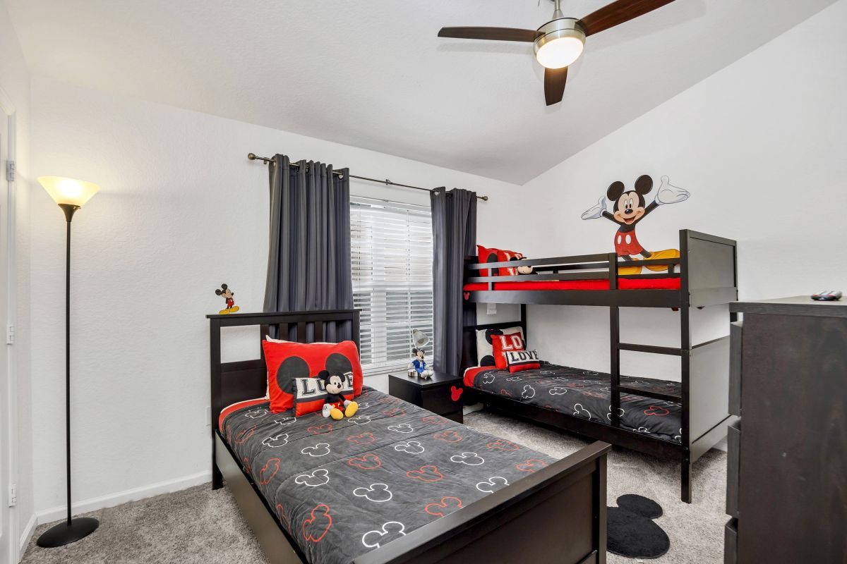 "Mickey's Townhouse" Kids room